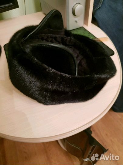 Меховая мужская кепка