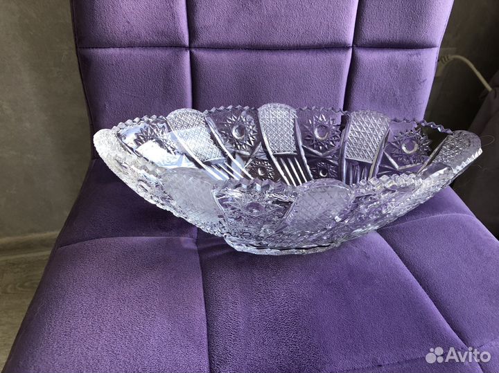 Ваза хрустальная СССР