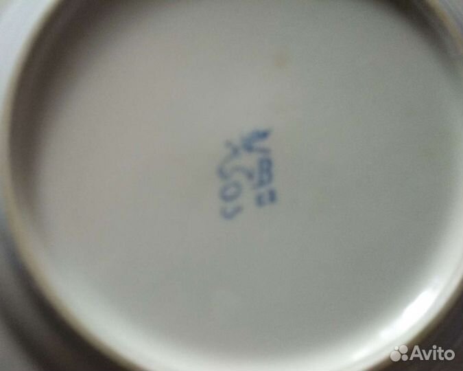 Тарелки и чайные пары Вербилки