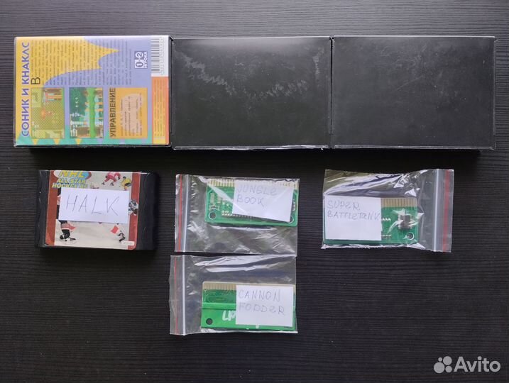 Картриджи для сега sega mega drive 2