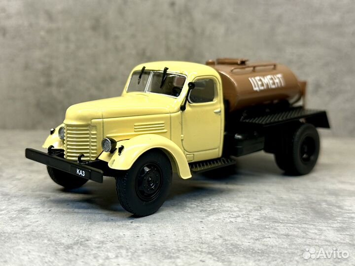 Модель грузовика каз-601 цемент 1:43