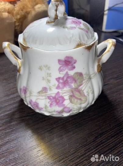 Сахарница limoges M Redon, антиквариат