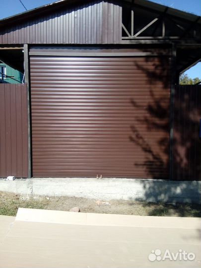 Рольставни ворота на гараж