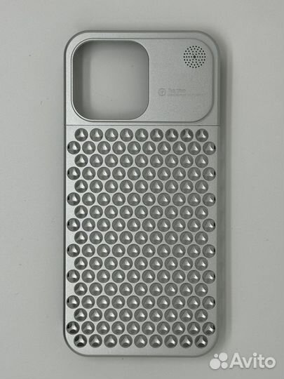 Чехол для iPhone металлический (тёрка)