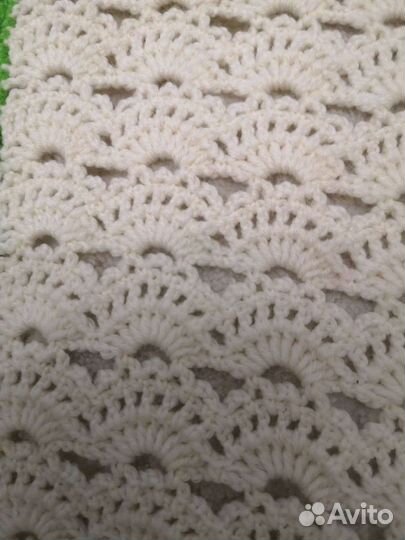 Вязаный плед