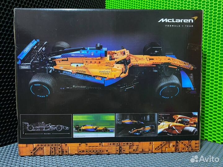 Конструктор Аналог Лего Техник McLaren Formula 1