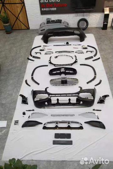 Mercedes Benz GLS X167 Полный Обвес Maybach V4LO4