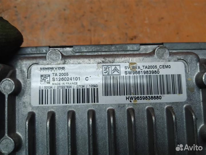 Блок управления АКПП Peugeot 308 (2007-2013)