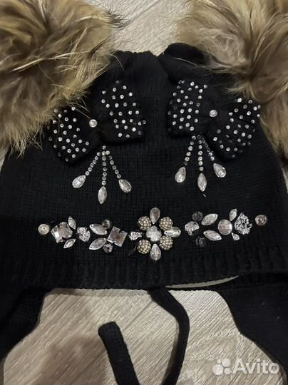 Комплект детский из натурального меха