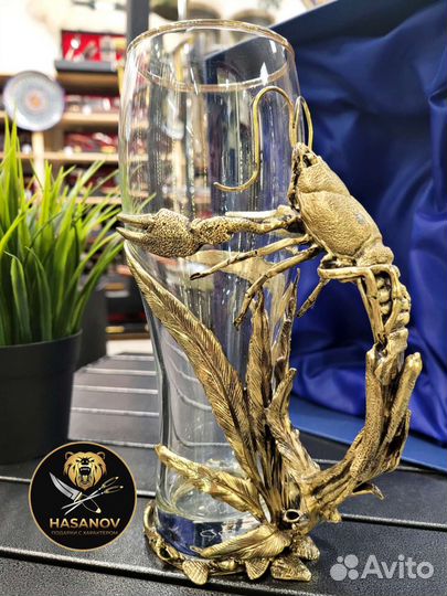 Бокалы для пива латунное литье