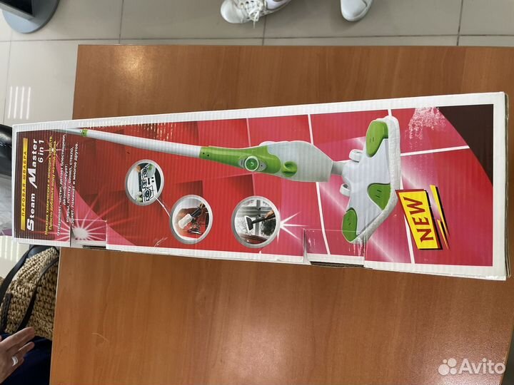 Паровая швабра новая steam master 6 в 1