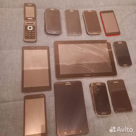 Телефоны и планшеты Samsung на запчасти