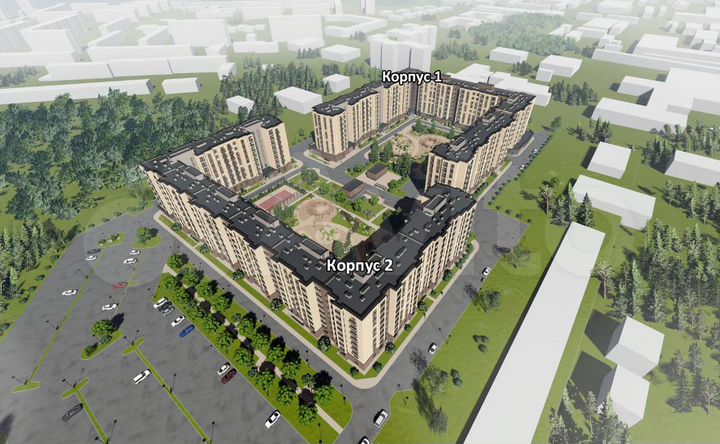 1-к. квартира, 41,7 м², 6/9 эт.