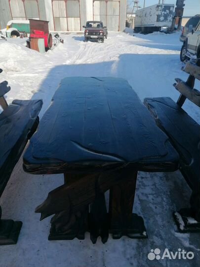 Лавки столы из дерева