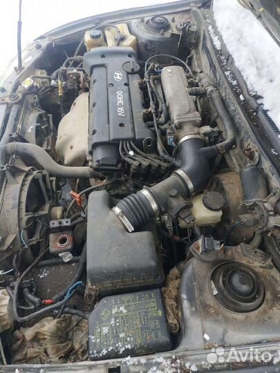 Двигатель на Хенде Элантра 1999 г в 2.0 автомат,ам