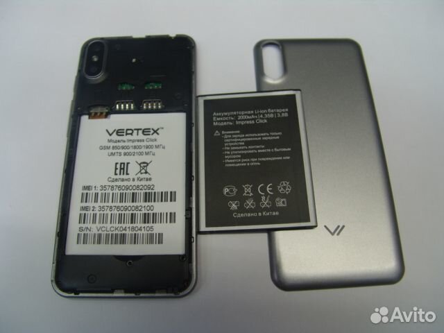 Смартфон impress click по запчастям