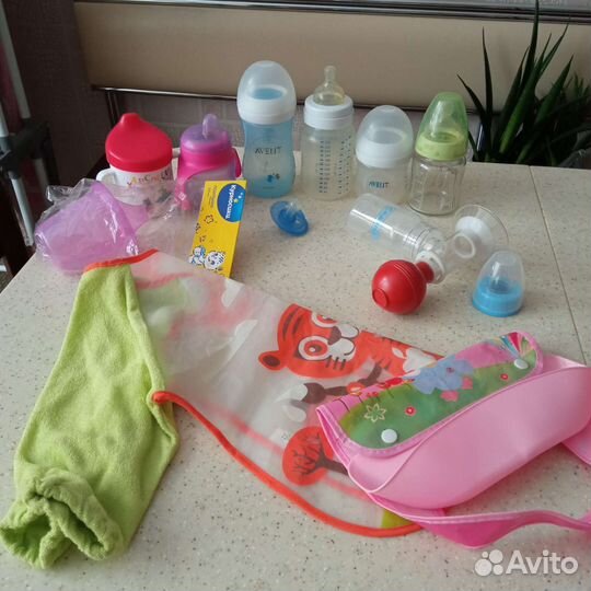 Бутылочки для кормления avent, Nuk, сказка и др