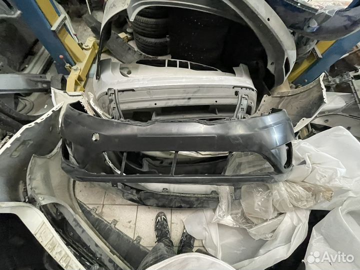 Бампер передний kia rio