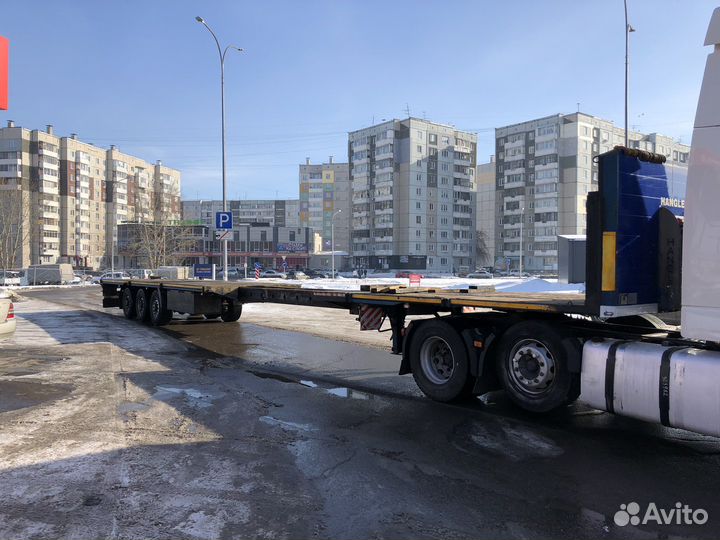 Полуприцеп трал (тяжеловоз) Broshuis E-2190/27, 2008