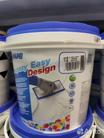 Затирка Mapei Kerapoxy easy Design