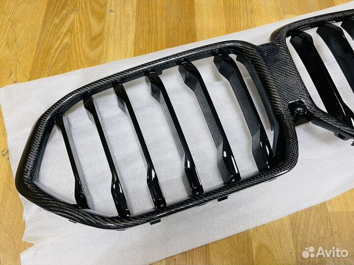Решетка радиатора BMW X6 G06 карбон