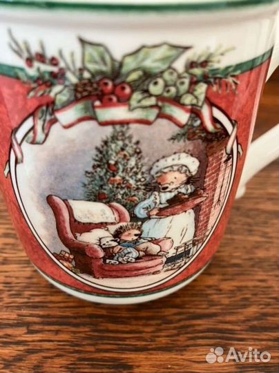 Villeroy boch foxwood tales Christmas кружка
