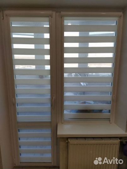 Жалюзи на окна рулонные