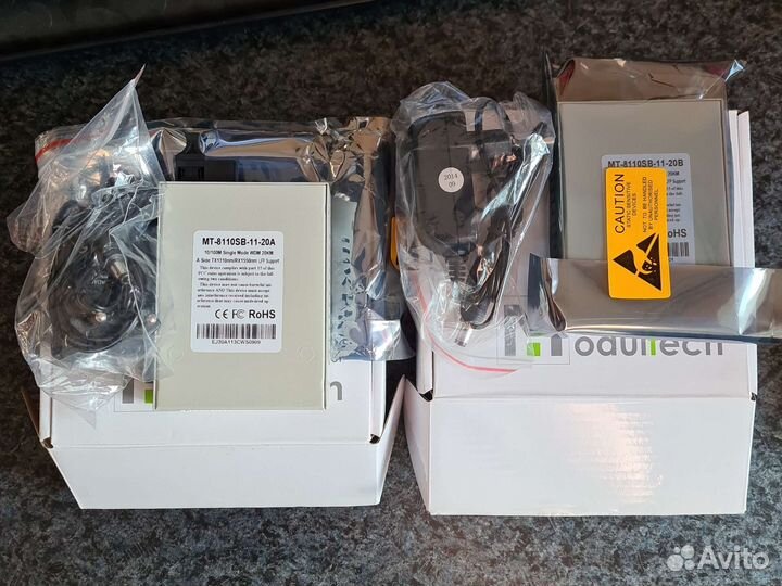 Комплект Медиаконвертеров modultech 100Мбит