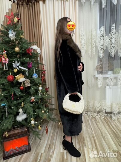 Искусственная шуба под норку