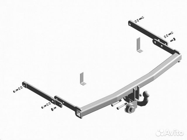 Фаркоп Ford Fusion хэтчбек 2002-2012 г