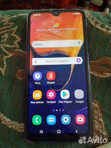 Samsung Galaxy A50 4гб озу, 64гб пзу с чехлом