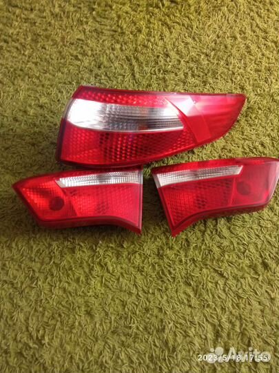 Задние фары на kia rio 3