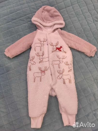 Комбинезоны утеплённые 68-74 пакетом