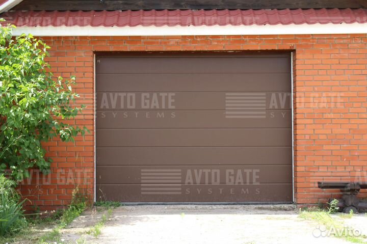 Ворота секционные гаражные