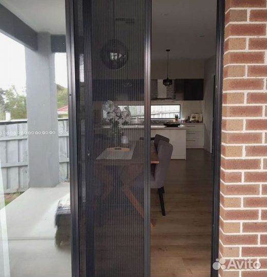 Москитная сетка плиссе гармошка