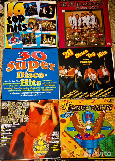 Фирменые виниловые пластинки 60штук личн.коллекция