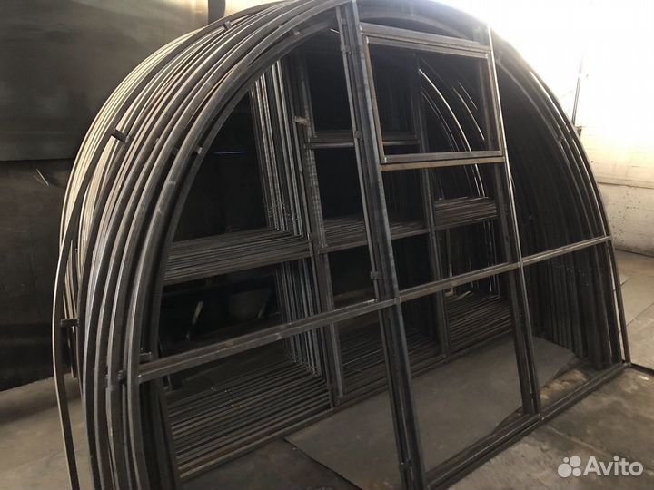 Усиленная теплица для северных условий