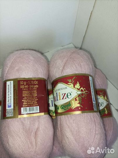 Пряжа кид мохер