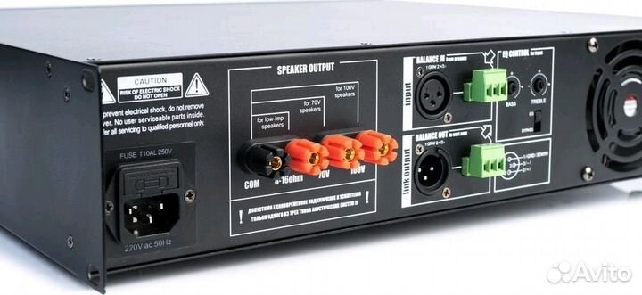 Усилитель мощности cvgaudio PT-650/26