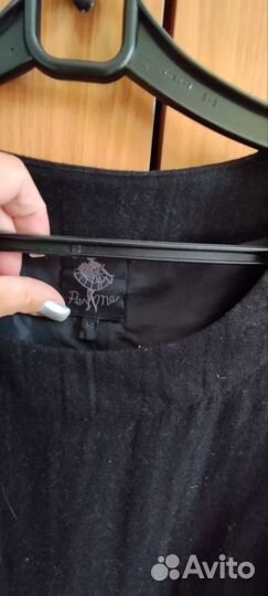 Платье шерстяное