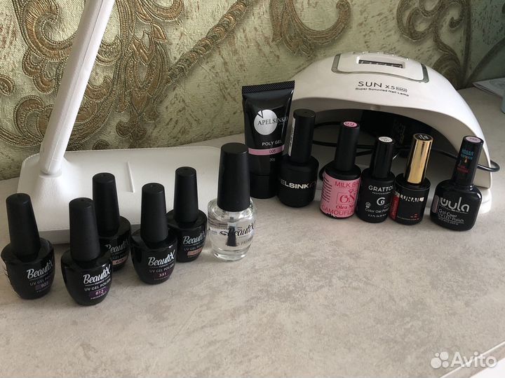 Набор для гель лаков Beautix