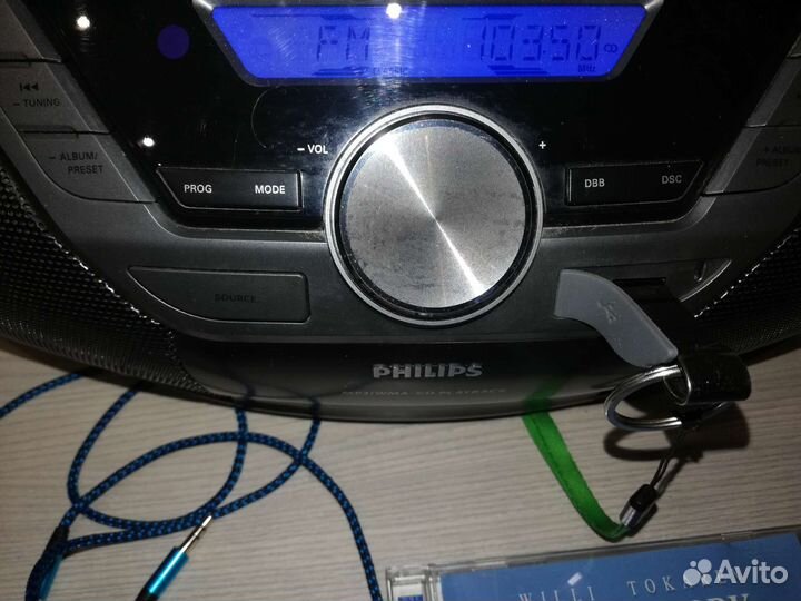 Магнитофон philips с usb