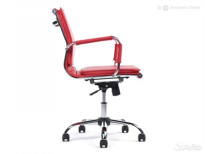 Кресло для руководителя Бюрократ CH-993-LOW/RED