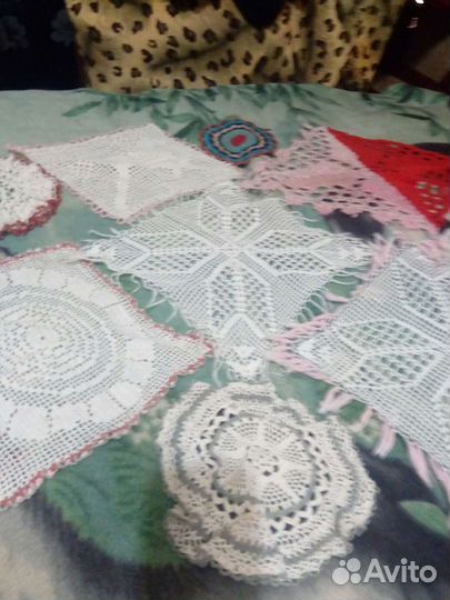 Салфетки вязаные крючком