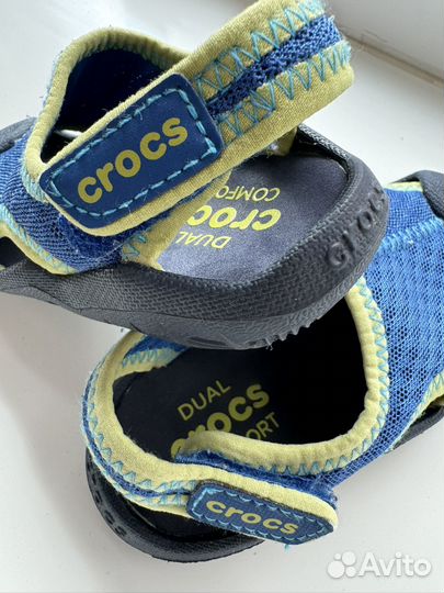 Сандали аквасоки crocs c7