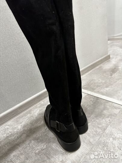 Сапоги женские высокие демисезонные 37