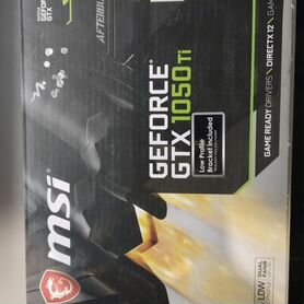 Видеокарта gtx 1050 ti 4gb msi низкопрофильная