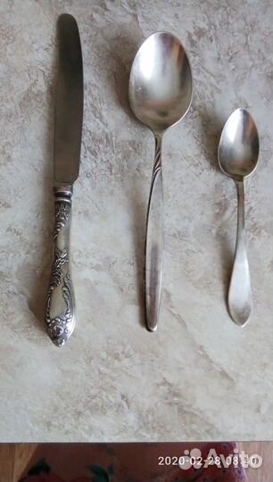 Продам ложки, ножи