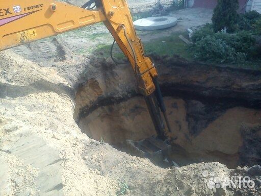 Экскаватора-погрузчика Terex 860 с. Девица