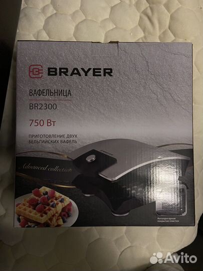 Вафельница новая
